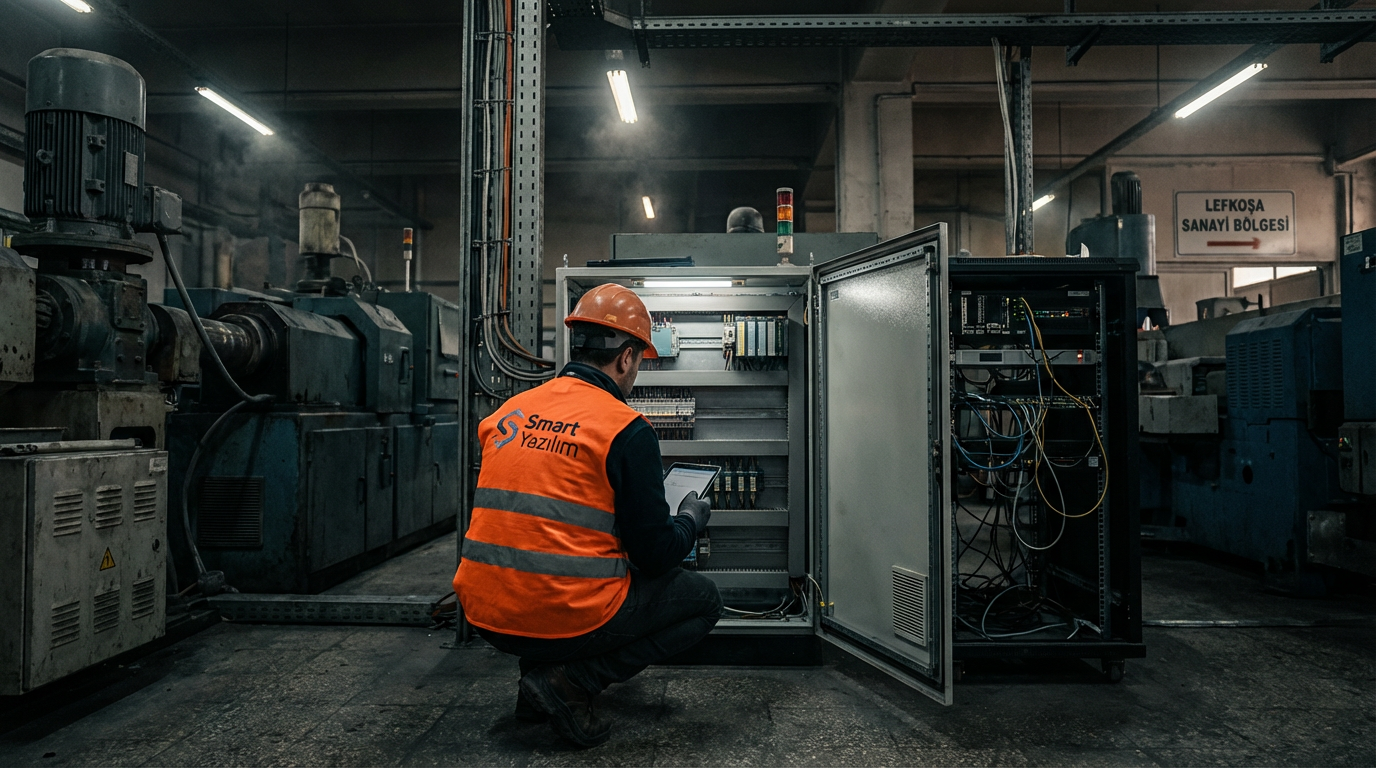 Lefkoşa fabrika IT bakımı - sanayi bölgesi