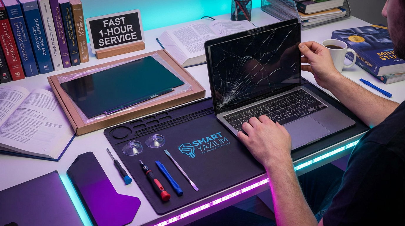 Mağusa laptop ekran değişimi - öğrenci servisi