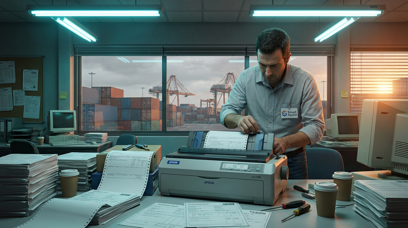 Mağusa liman yazıcı servisi - nokta vuruşlu yazıcı