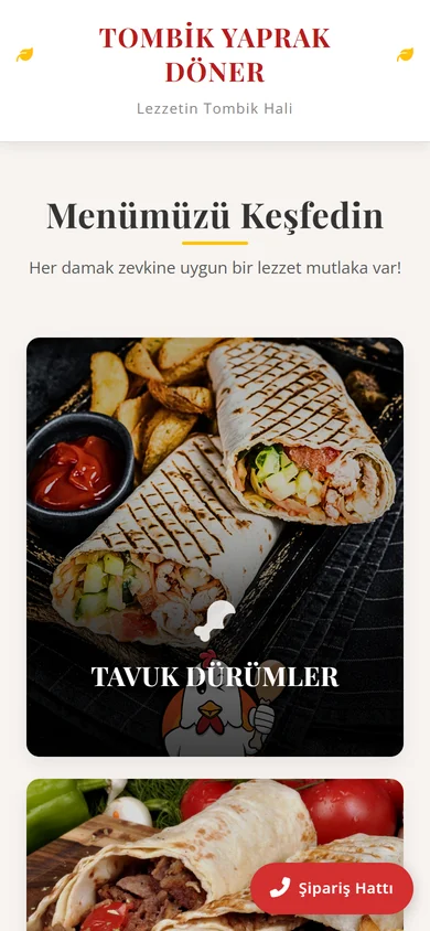 Tombik Döner Mobil