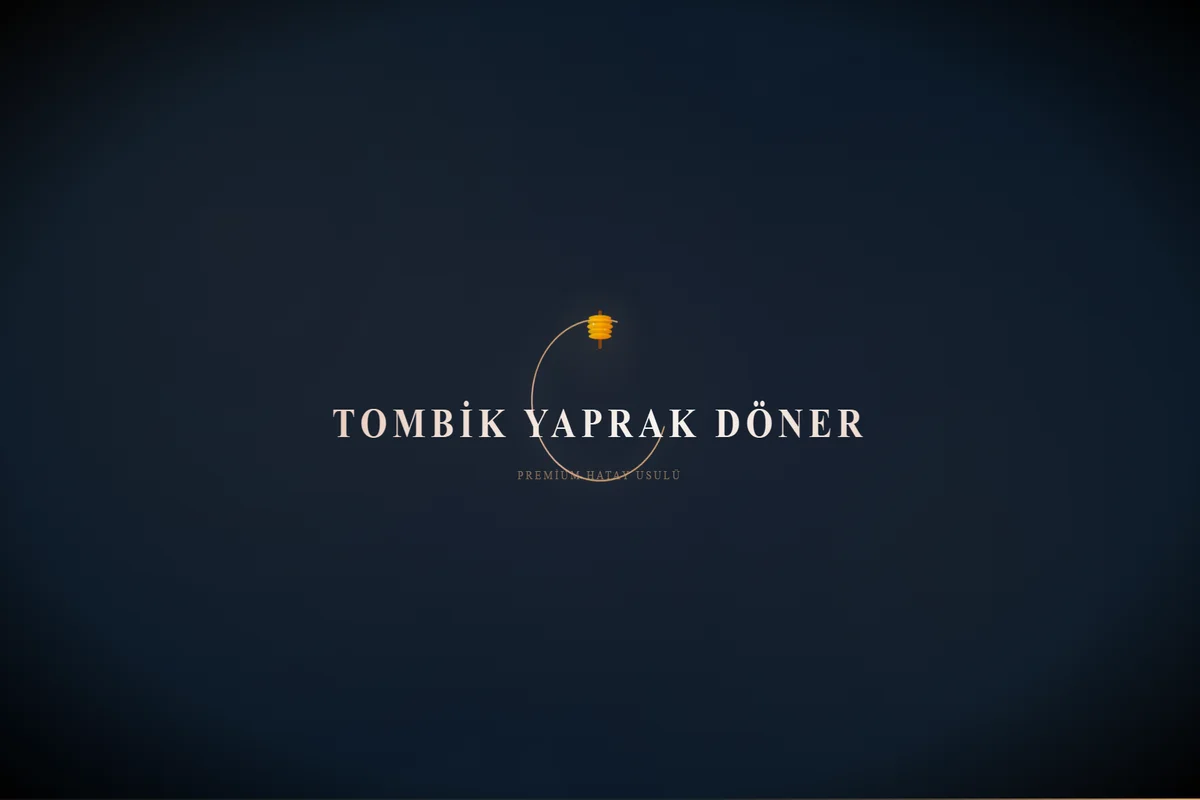 Tombik Restaurant Desktop