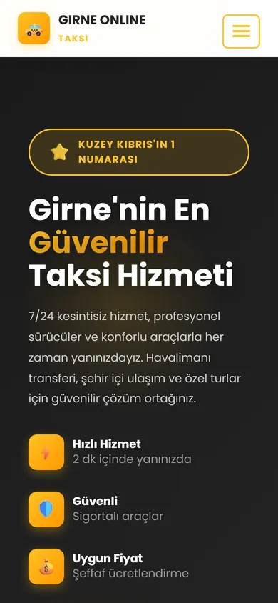 Girne Online Taksi Mobil