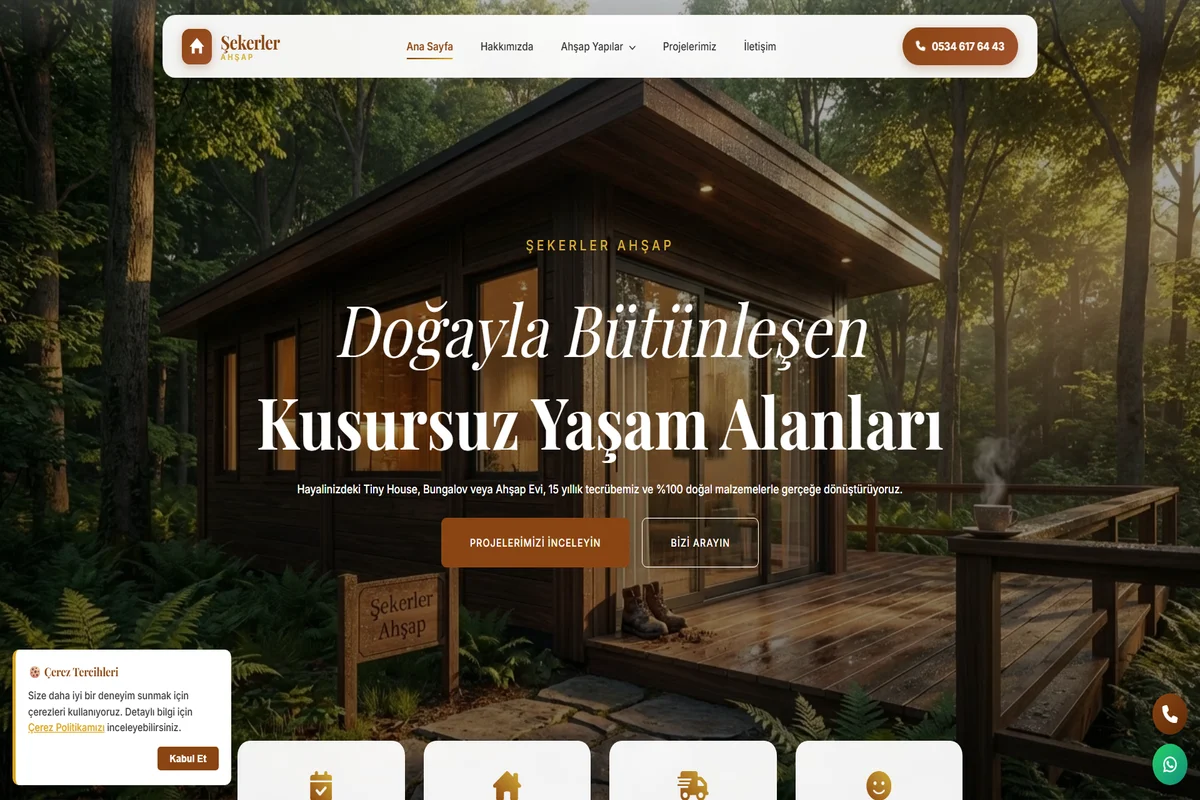 Şekerler Ahşap Yapı